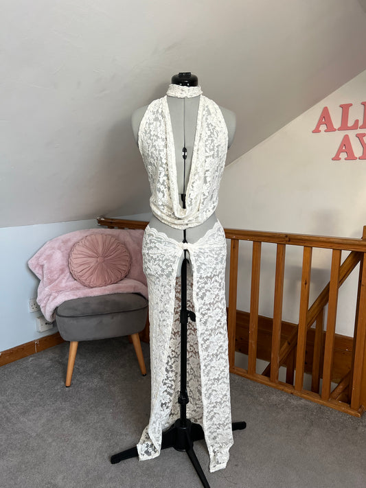 MACEY THREE-PIECE | VANILLA