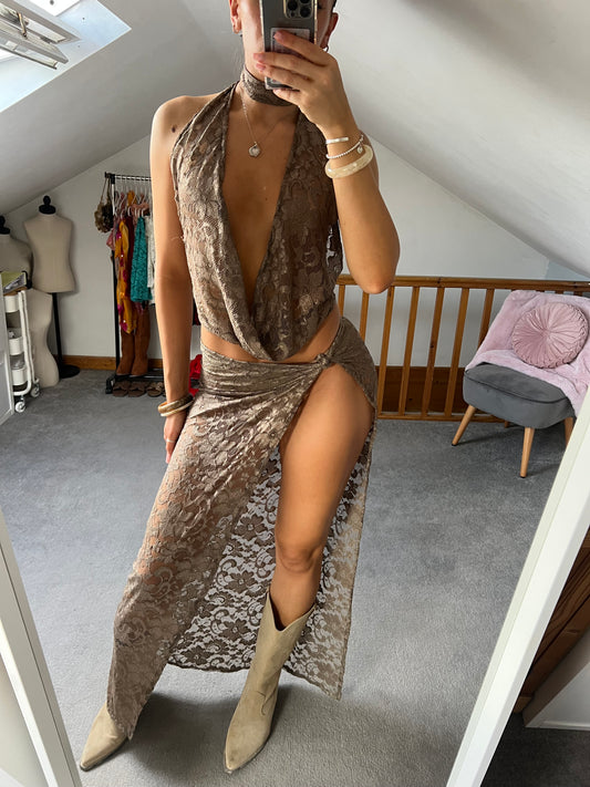 MACEY THREE-PIECE | FAWN