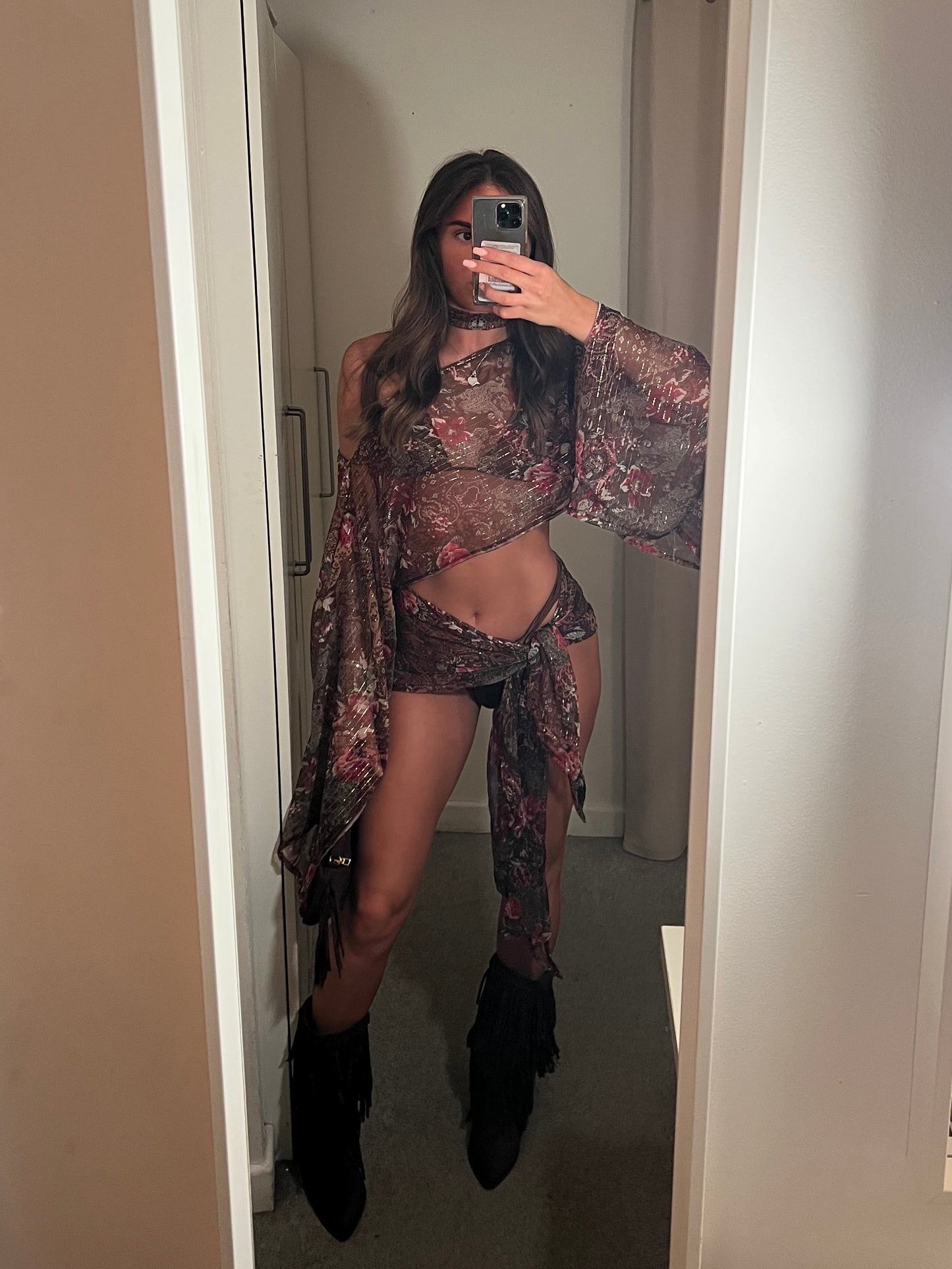 BRANDY THREE-PIECE | CINNAMON