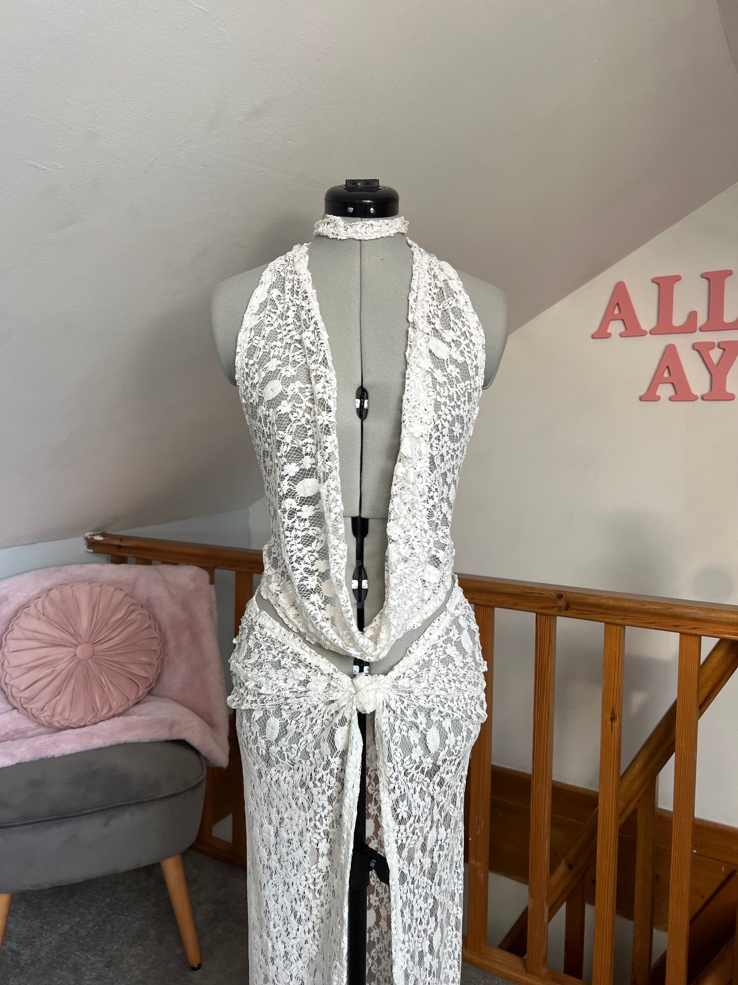 MACEY THREE-PIECE | OYSTER