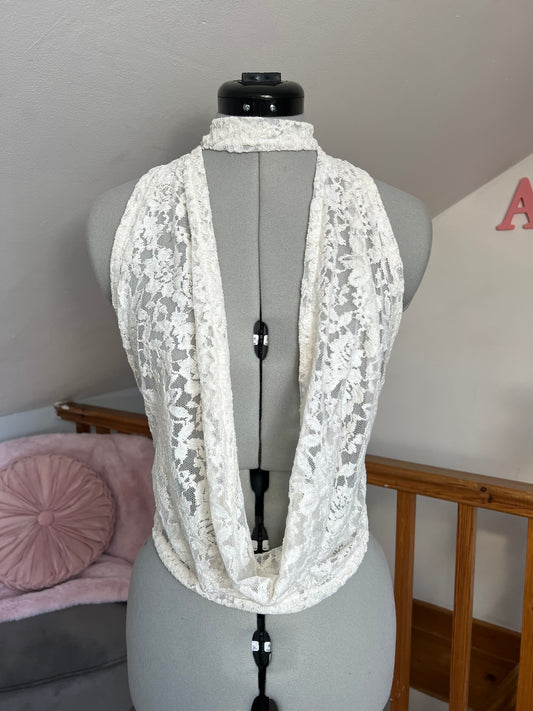 COWL TWO-PIECE | VANILLA