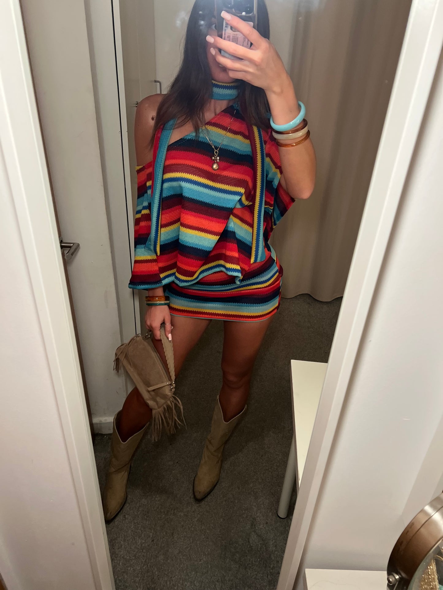 Carly Three-piece | Aqua