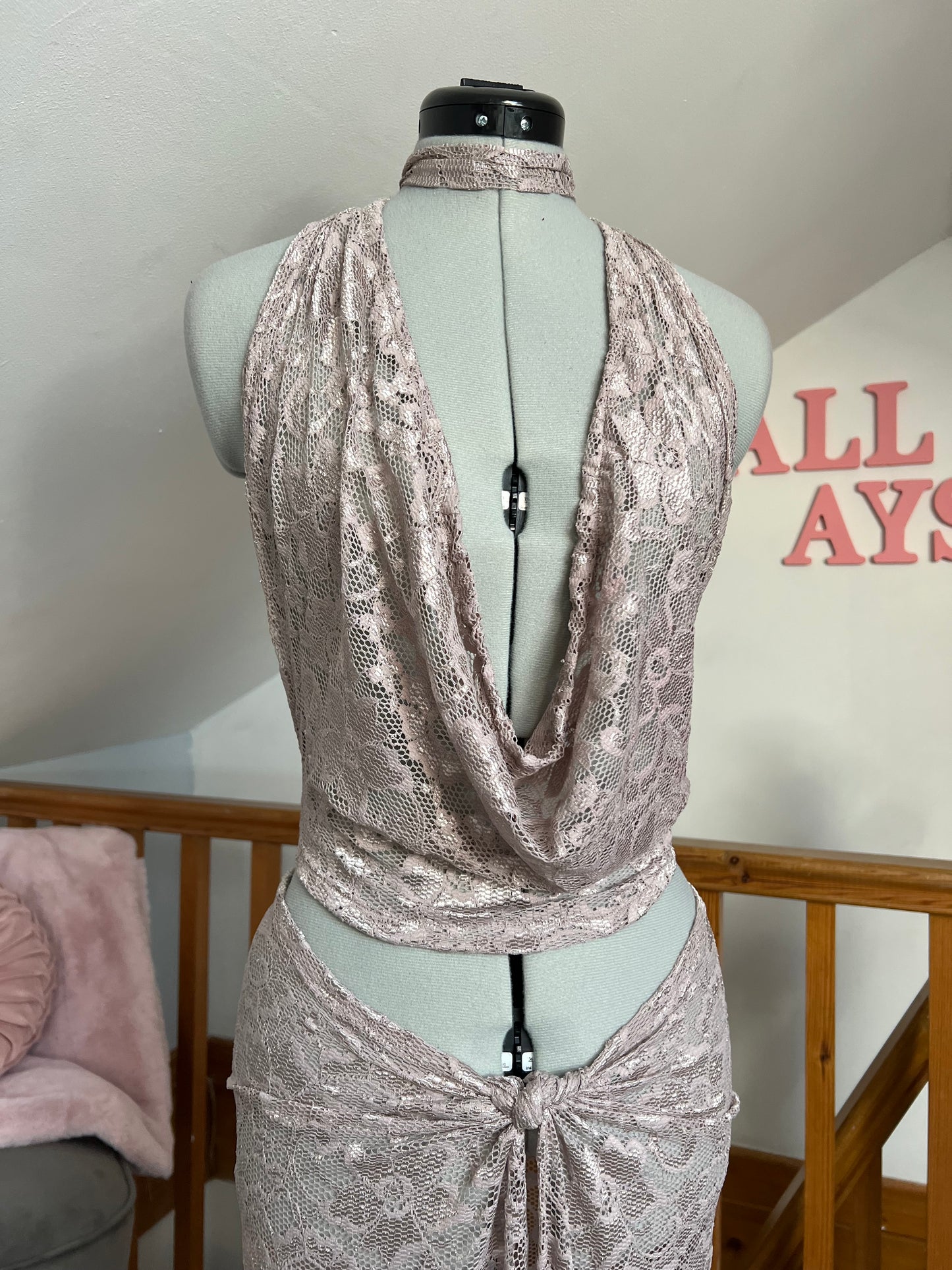 MACEY THREE-PIECE | LATTE
